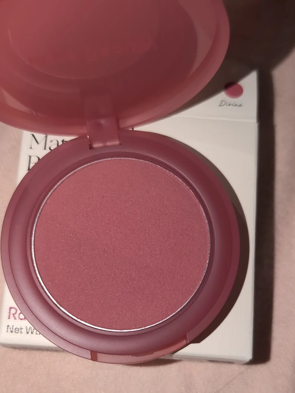 Rare Beauty Soft Pinch Matte Bouncy Blush-Color:Divine -New In Box